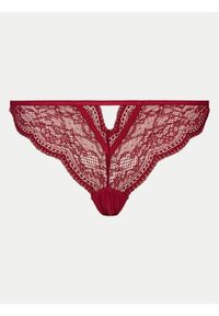 Hunkemöller Figi brazylijskie Isabelle 206371 Bordowy. Kolor: czerwony. Materiał: syntetyk