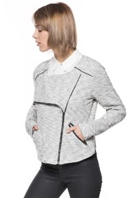 Tom Tailor - DAMSKI ŻAKIET TOM TAILOR FEMININE BOUCLE JACKET. Materiał: dzianina. Wzór: melanż #6
