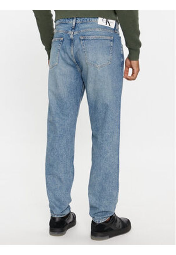 Calvin Klein Jeans Jeansy Regular Taper J30J324556 Niebieski Regular Fit. Kolor: niebieski