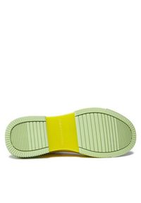 Calvin Klein Jeans Sneakersy Chunky Cupsole 2.0 Lth Ml Sat YW0YW01306 Zielony. Kolor: zielony. Materiał: skóra