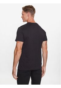 Versace Jeans Couture T-Shirt 75GAHT12 Czarny Regular Fit. Kolor: czarny. Materiał: bawełna #5