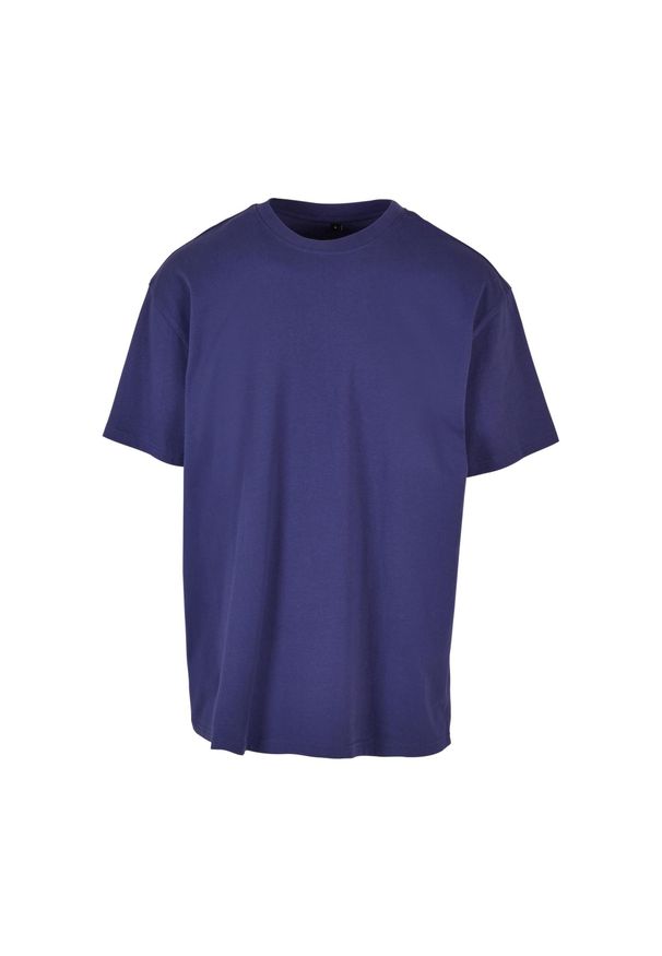 BUILD YOUR BRAND - Ponadwymiarowa Koszulka Dla Dorosłych Unisex Heavyweight. Kolor: niebieski