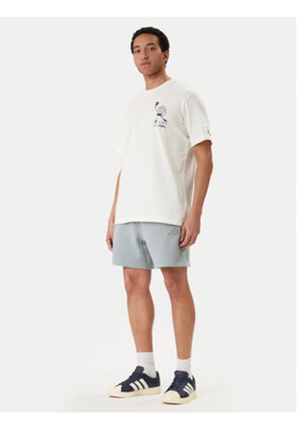 Adidas - adidas T-Shirt Earth Day Padel Graphic KB4906 Biały Regular Fit. Kolor: biały. Materiał: bawełna