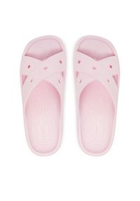 Crocs Klapki Cross Strap 210840 Różowy. Kolor: różowy #4