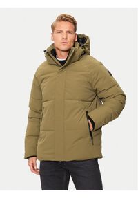 Whistler Kurtka puchowa Greyston M Puffer W243261 Brązowy Regular Fit. Kolor: brązowy. Materiał: syntetyk