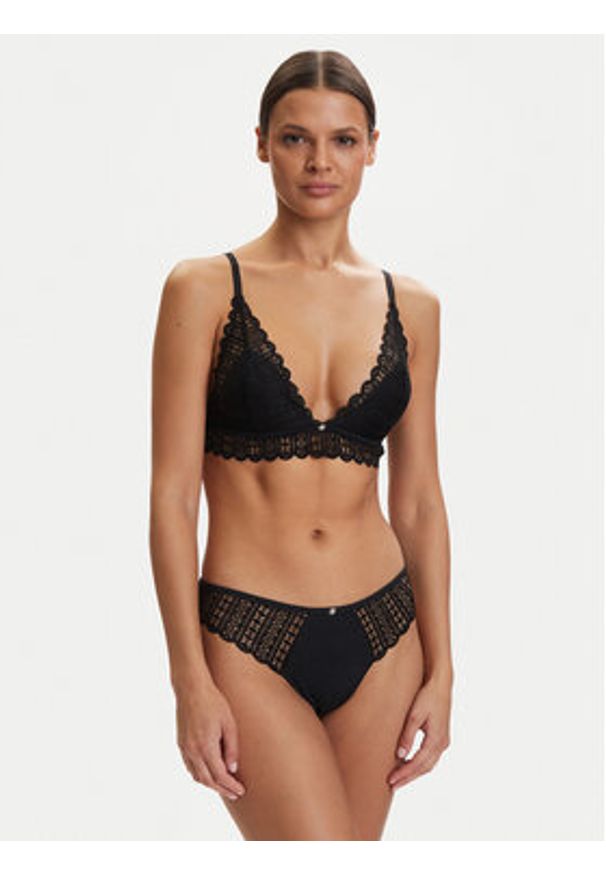 BOSS Figi klasyczne Guipure 50561133 Czarny. Kolor: czarny. Materiał: syntetyk