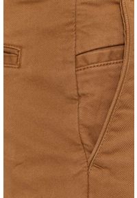 Selected Spodnie męskie kolor brązowy. Kolor: brązowy. Materiał: tkanina. Wzór: gładki #4