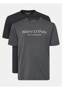 Marc O'Polo Komplet 2 t-shirtów 421 2058 09104 Szary Regular Fit. Typ kołnierza: polo. Kolor: szary. Materiał: bawełna