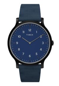 Timex Zegarek TW2T66200 męski kolor czarny. Kolor: czarny. Materiał: materiał, skóra