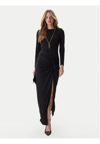 Fracomina Sukienka wieczorowa FQ25WD3006W62601 Czarny Slim Fit. Kolor: czarny. Materiał: syntetyk. Styl: wizytowy #3