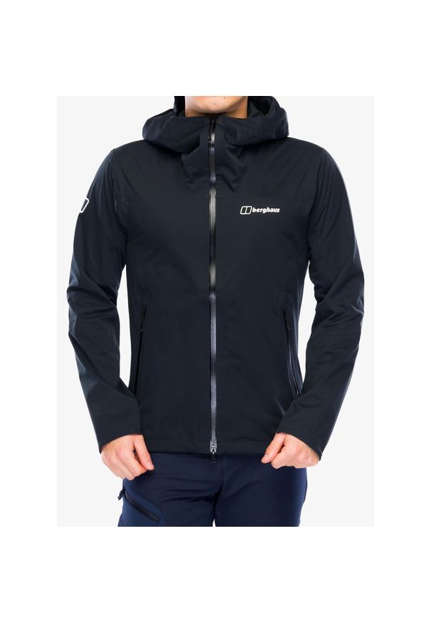 Kurtka softshell męska Berghaus Ridge-Roamer 3L Softshell Jacket. Kolor: czarny. Materiał: softshell. Sport: turystyka piesza