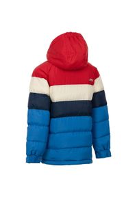 TRESPASS - Kurtka Dziecięca Calmere Padded Jacket. Kolor: niebieski. Materiał: puch. Styl: sportowy