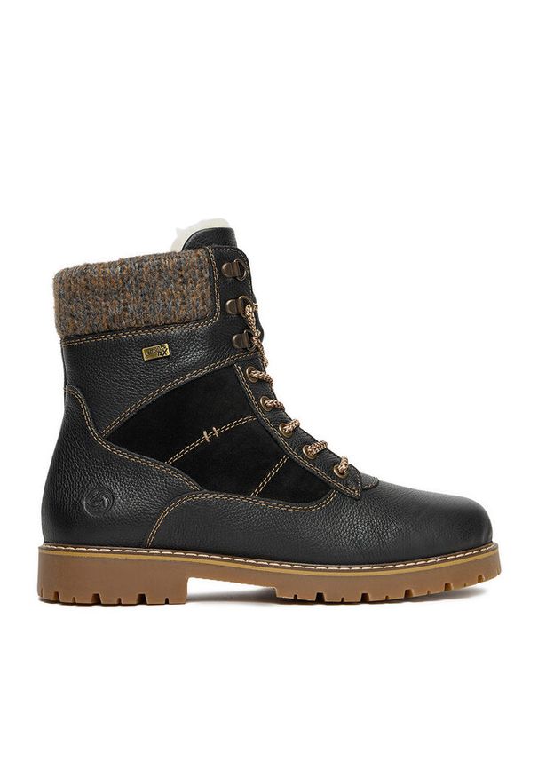 Trzewiki Remonte. Kolor: czarny