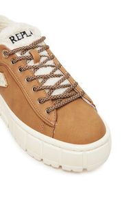 Replay - REPLAY Sneakersy GWZ7G .000.C0002S Beżowy. Kolor: beżowy. Materiał: skóra #6