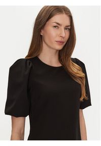 Haveone Sukienka koktajlowa AFS-M064 Czarny Regular Fit. Kolor: czarny. Materiał: syntetyk. Styl: wizytowy #5