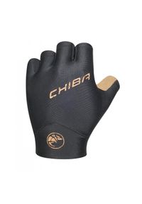 CHIBA - Rękawiczki rowerowe męskie Chiba Eco Glove Pro. Kolor: beżowy, wielokolorowy, czarny. Sport: kolarstwo