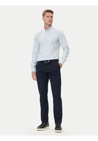 BOSS Koszula H-Roan 50544917 Błękitny Slim Fit. Kolor: niebieski. Materiał: bawełna #5