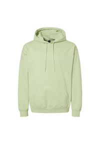 GILDAN - Bluza Z Kapturem Dla Dorosłych Unisex Softstyle Fleece Midweight. Typ kołnierza: kaptur. Kolor: zielony, wielokolorowy, żółty