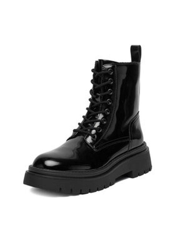 Jenny - JENNY Trzewiki CEO-R25AW09054 Czarny. Kolor: czarny. Materiał: materiał, syntetyk