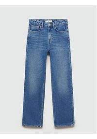 mango - Mango Jeansy Matilda 77064451 Niebieski Straight Fit. Kolor: niebieski #8