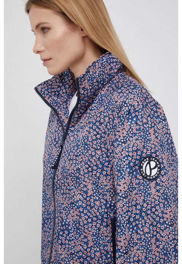 Pepe Jeans kurtka Frances damska przejściowa. Okazja: na co dzień. Typ kołnierza: kaptur. Materiał: materiał. Styl: casual