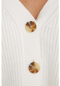 Hollister Co. sweter damski kolor biały. Kolor: biały. Materiał: materiał. Długość rękawa: raglanowy rękaw #2