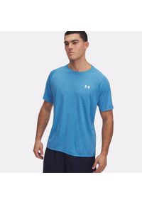 Koszulka szybkoschnąca męska Under Armour Tech Textured SS. Kolor: niebieski