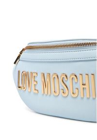 Love Moschino - LOVE MOSCHINO Saszetka nerka JC4195PP1MKD0712 Błękitny. Kolor: niebieski. Materiał: skóra #4