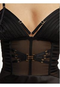 Elisabetta Franchi Sukienka wieczorowa AB-R53-62E2-V760 Czarny Slim Fit. Kolor: czarny. Materiał: syntetyk. Styl: wizytowy #5