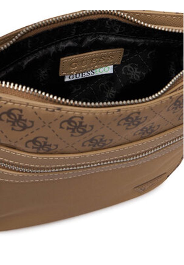 Guess Saszetka HMBENP P6123 Beżowy. Kolor: beżowy. Materiał: materiał