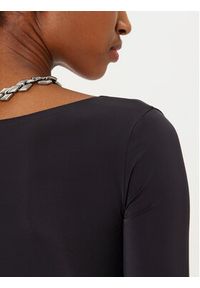 Patrizia Pepe Body 8M1689/J257-K103 Czarny Slim Fit. Kolor: czarny. Materiał: syntetyk #5