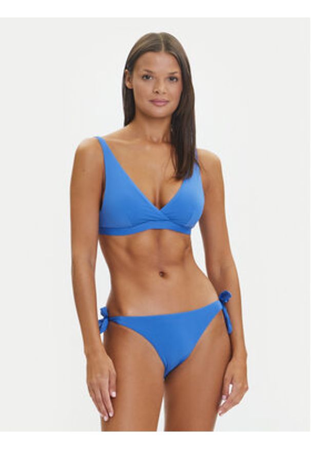 United Colors of Benetton - United Colors Of Benetton Dół od bikini 3P5H5S02X Niebieski. Kolor: niebieski. Materiał: syntetyk