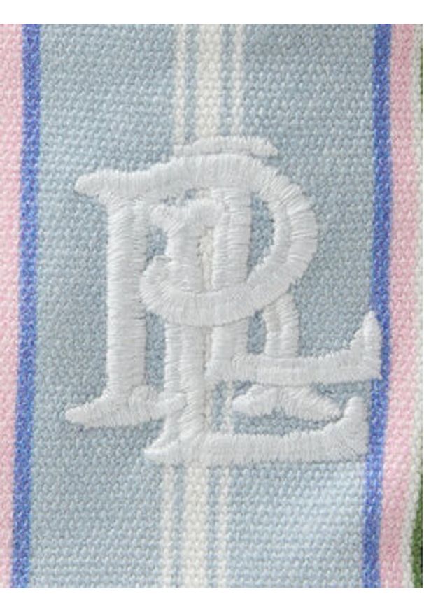 Lauren Ralph Lauren - LAUREN RALPH LAUREN Kapelusz Bucket 454974770001 Błękitny. Kolor: niebieski. Materiał: materiał, bawełna