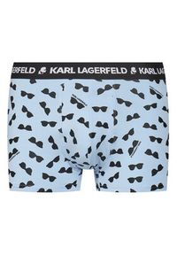 Karl Lagerfeld - KARL LAGERFELD Komplet 3 par bokserek A1M47083 Kolorowy. Materiał: bawełna. Wzór: kolorowy #10
