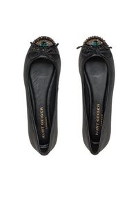 Kurt Geiger Baleriny Eye Emb 1289000109 Czarny. Kolor: czarny. Materiał: skóra #2