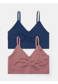Sinsay - Bezszwowe biustonosze typu top 2 pack - wielobarwny #1