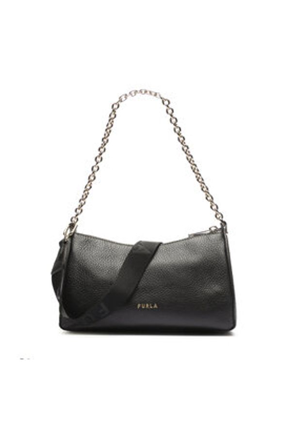 Furla Torebka Primula WB00903-BX0356-O6000-9035 Czarny. Kolor: czarny. Materiał: skórzane