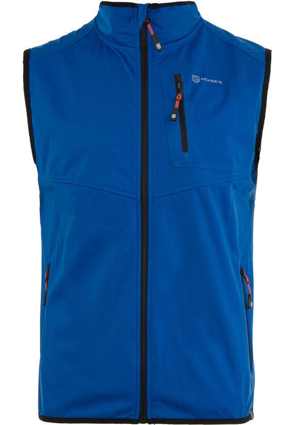 MCKICKS - Męski vest McKees Salcantay Royal Blue L - Lightweight & Warm. Kolor: wielokolorowy