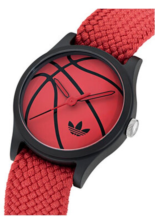 Adidas - adidas Zegarek Game One AOSY25027 Czarny. Kolor: czarny