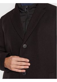 Pierre Cardin Płaszcz przejściowy 10042/000/ 0017 Czarny Modern Fit. Kolor: czarny. Materiał: syntetyk