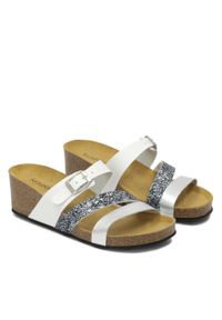 Klapki Kazar Illa 53875-ST-97 Biały. Kolor: biały. Materiał: skóra #1