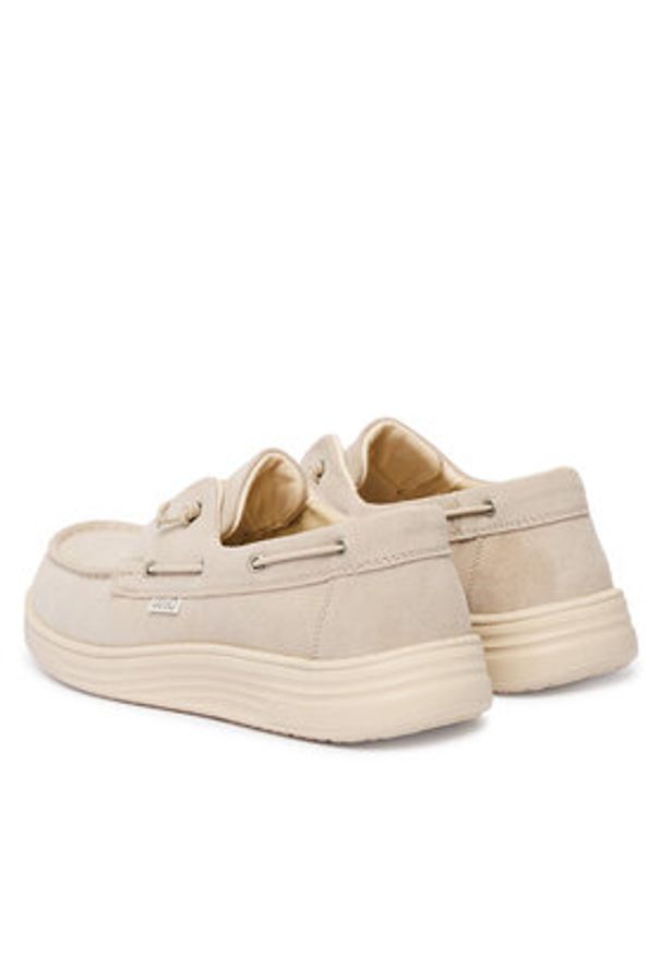 Liu Jo Półbuty 7B5007 PX002 Beżowy. Kolor: beżowy. Materiał: skóra, zamsz