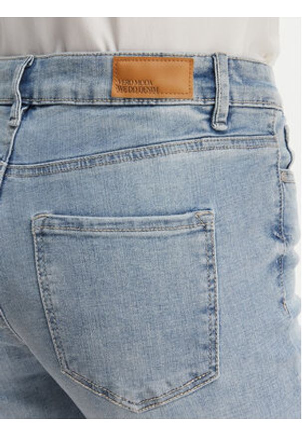 Vero Moda Jeansy Flash 10306824 Niebieski Straight Fit. Kolor: niebieski