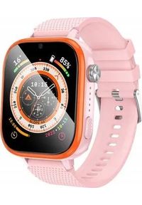 Hoco HOCO smartwatch dla dzieci z funkcją rozmowy 4G Y101 różowy. Rodzaj zegarka: smartwatch. Kolor: różowy