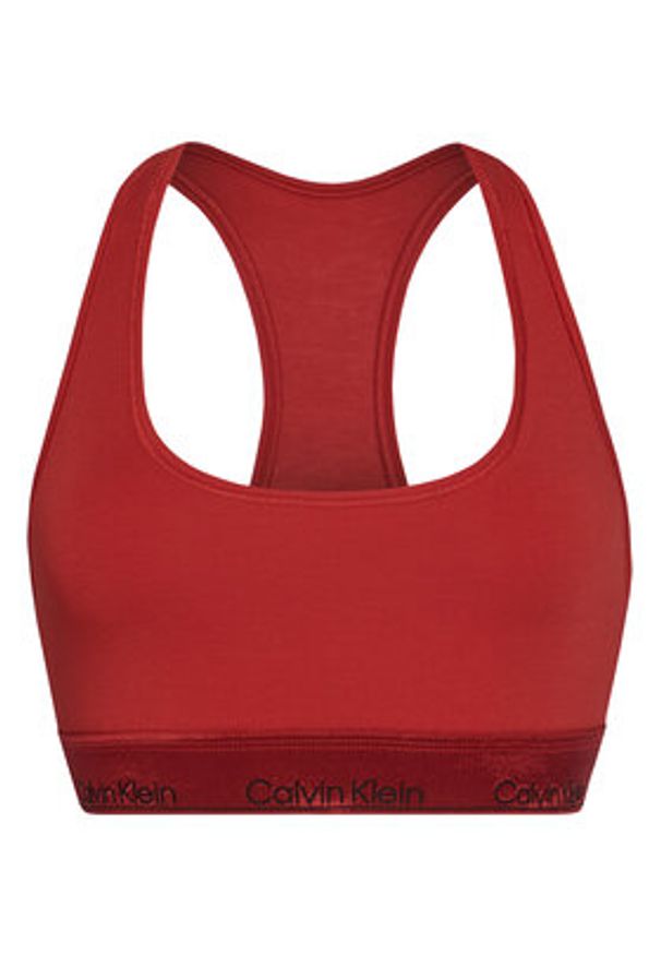 Calvin Klein Underwear Biustonosz top LV00QF8547 Czerwony. Kolor: czerwony. Materiał: bawełna