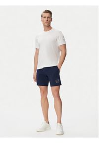 Hugo - HUGO Szorty sportowe Laze 50525247 Granatowy Regular Fit. Kolor: niebieski. Materiał: bawełna. Styl: sportowy #4