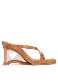 melissa - Melissa Japonki Melissa Glass Heel Ad 35801 Złoty. Kolor: złoty #5