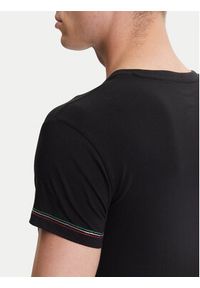 Aeronautica Militare T-Shirt AM1UTI004 Czarny Regular Fit. Kolor: czarny. Materiał: bawełna