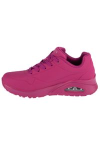 skechers - Buty sportowe Sneakersy damskie, Uno-Stand on Air. Kolor: wielokolorowy, różowy. Sport: turystyka piesza