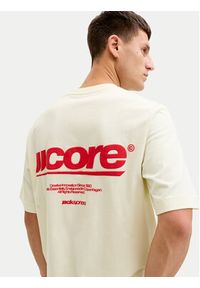 Jack & Jones T-Shirt Club 12289842 Żółty Relaxed Fit. Kolor: żółty. Materiał: bawełna #7